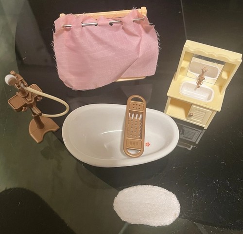 Sylvanian families bathroom - families,